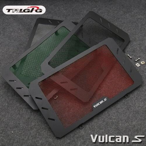 Motorcycle Radiator Guard Grille Oil Cooler Cover For KAWASAKI VULCAN S VULCAN 650 2015-2020 2019 2018 17 BLACK green RED Silver
