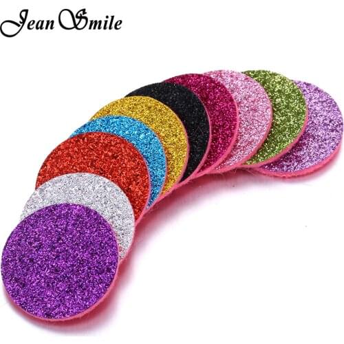 20PCS/lot Oil Diffuser Pads Colorful Shiny Aromatherapy Felt Pads for 30mm 22mm Perfume Essential Oil Diffuser Locket Pendants