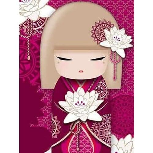 5d diy diamond painting girl round diamond mosaic cross stitch diamond embroidery