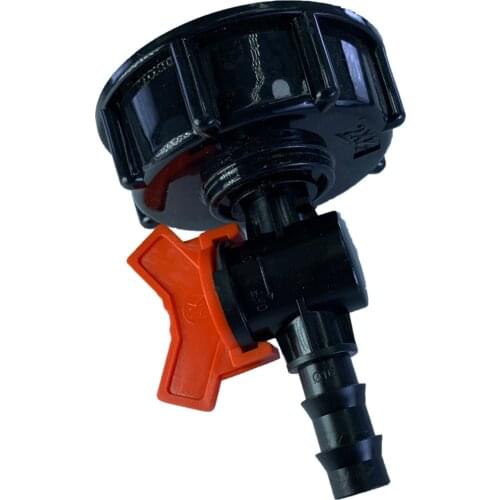 IBC Tank Adapter Fitting 1000L Water Tank Garden Hose Faucet Multi-functional Supplies Water Adapter for Agriculture