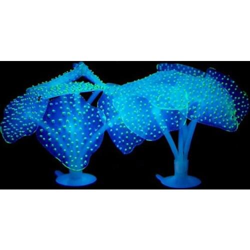 Fish Tank Glowing Artificial Jellyfishes Silicone Simulated Aquatic Plants Fluorescent Jellyfish Aquarium Decor for home decor