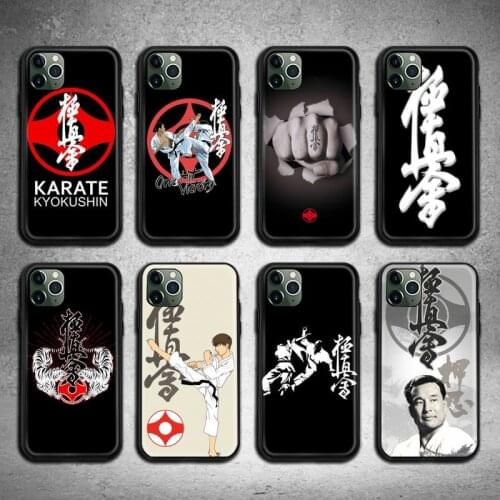 Oyama Kyokushin Karate Phone Case for iphone 12 pro max 11 pro XS MAX 8 7 6 6S Plus X 5S SE 2020 XR case