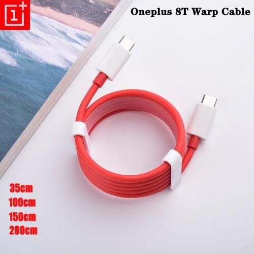 0.35/1/2M Oneplus 8T 9 Pro 5G Warp Quick Charger Cable 6.5A PD Fast Usb Type-C 3.1 To Usb C Data Line For One Plus Nord N10 N100