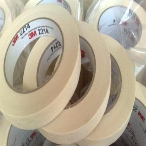 5mmx164ft Custom Made 3M2214 Masking Tape Crepe Paper Decorative Mask Car Spray Shield Adhesive Seal Tape Traceless