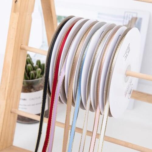 50Yards/Roll 7mm Satin Ribbons Phnom Penh For Wedding Birthday Party Gift Wrapping Gift Box Festival Supplies DIY Crafts Ribbon