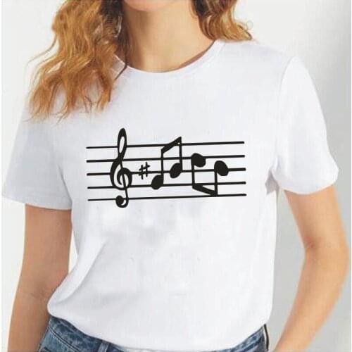 Summer Harajuku Shirt Tee Shirt Femme Funny Ringtone Version Print T Shirt Women Tops Short Sleeve Casual T-shirts Blusas Mujer