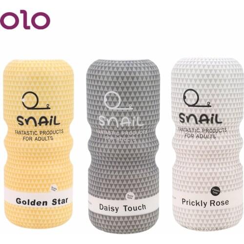 OLO Male Masturbator Realistic Vagina Anal Mouth Blowjob Silicone Soft Tight Pussy Erotic Masturbatings Machine Sex Toys for Men