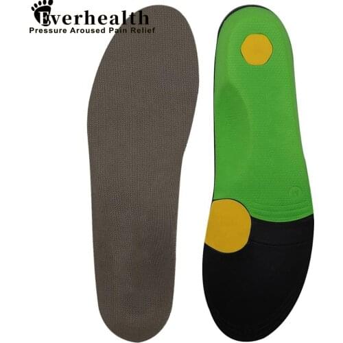 Orthopedic Insoles Flat Feet Arch Support Orthotic Inserts Fascitis Plantar Feet Pain Pronation Insole for Men and Women