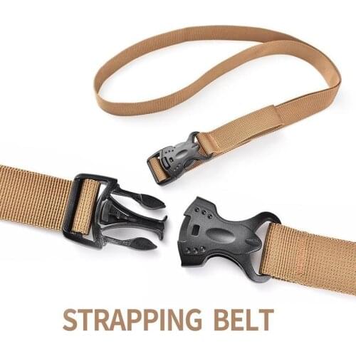 1Pcs Camping Cargo Belt Binding belt Fixing Tied Strap Travelling Easy Carrying Adjustable Baggage Storage Durable Parts Outdoor