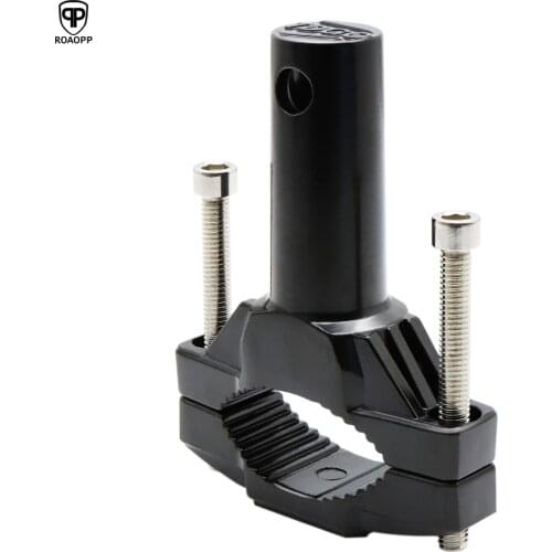 ROAOPP Motorcycle Headlight Spotlight Farol Auxiliary Moto Mount Bracket Mount Stand Support Extension Bracket Fixed Lamp Holder