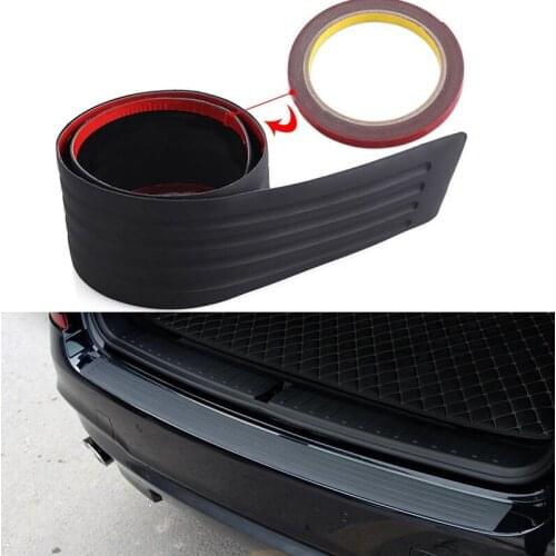 Universal Car Rear Bumper Sill/Protector Plate Rubber Cover Guard Trim Pad for Toyota Camry Corolla RAV4 Yaris Highlander/Land