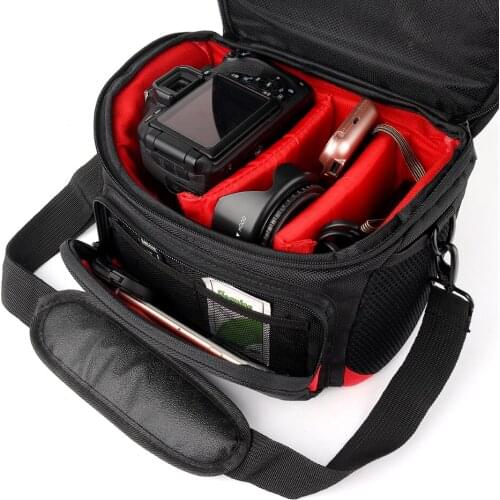 Waterproof DSLR Bag Camera Bag Photo Case For Sony A9 A99 A58 A7 II III HX400 A7RII Canon 1300D 800D 200D 77D 760D 750D 700D 80D