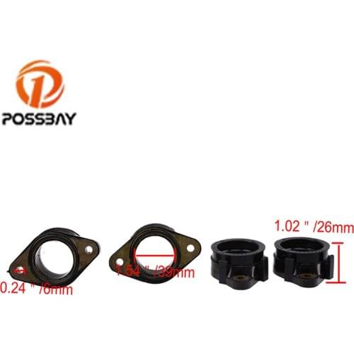 POSSBAY Motorcycle Carburetor Intake Manifold Boot for Suzuki GSF1250 Bandit 2007 2008 2009 2010 2011 2012 2013 2014 2015 2016