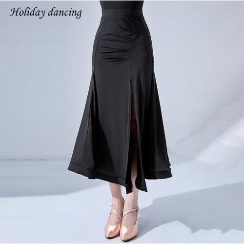 2021 New L2198B Latin Dance Dress Women High Grade Latin Dance Skirt for Ballroom Samba Tango Chacha Belly Dancing Performamnce