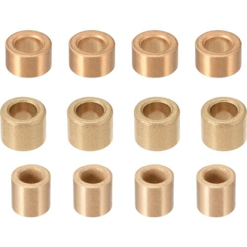 1-10pcs Self-Lubricating Bearing 6mm 8mm ID Sleeve Sintered Bronze Bearing Bushings