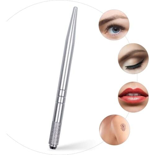 1pc Manual eyebrow permanent makeup pen tattoo machine Microblading Munsu Tebori Pen free shipping