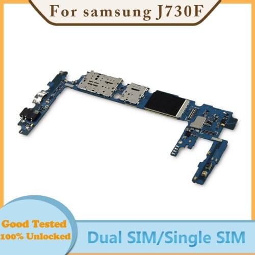 100% Unlocked For Samsung Galaxy J7 J730F Motherboard With Chips,For Samsung Galaxy J730F Mainboard With Android System