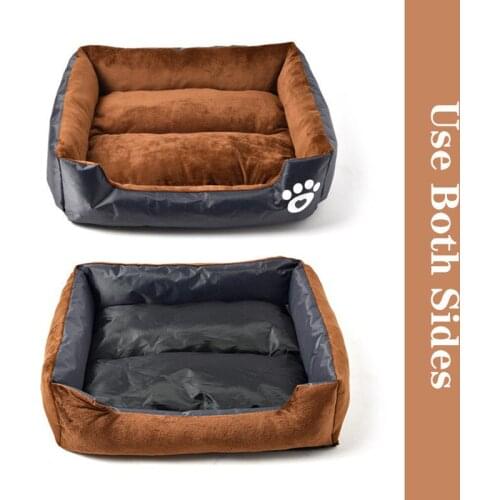 Super Soft Warm Waterproof Pet Dog Kennel Double-sided Use Winter Warm Sleeping Bag Small Medium-sized Cat And Dog Pet Nests
