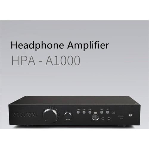 HPA-A1000 balanced headphone amplifier, preamplifier, flat universal headphone amplifier with remote control 453mm*249mm*86mm