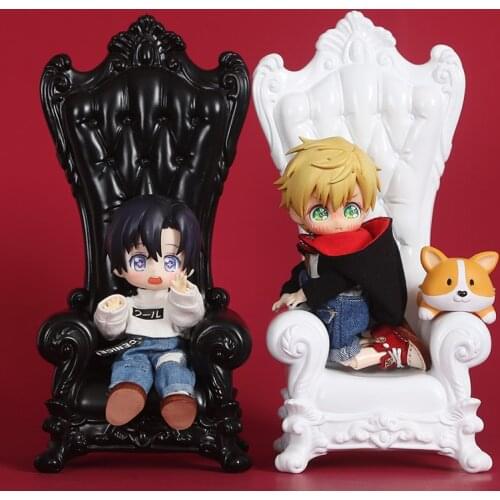 Ob11 body high back and low back sofa miniature doll house furniture SC for molly doll 1/12 1/8 BJD OB22 26 doll accessories