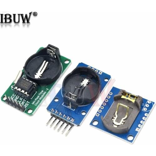 DS3231 AT24C32 IIC Module DS1302 Precision Clock Module DS1307 Memory module mini module Real Time 3.3V/5V For Raspberry Pi