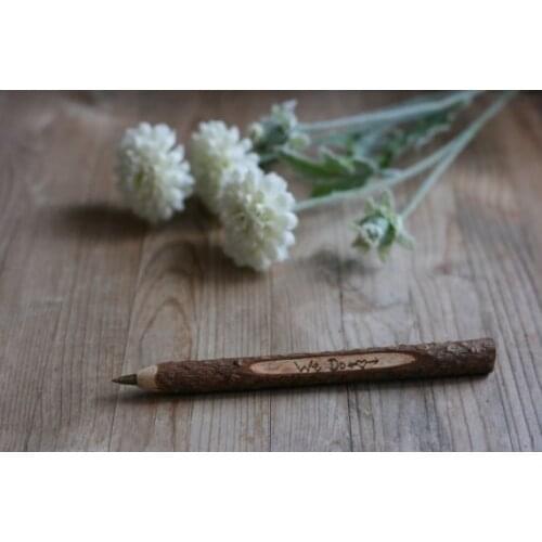 Set of 2pcs Rustic Wood Wedding Branch Pen, simple barn style, bridal gift, rustic wedding, photo prop, beach wedding