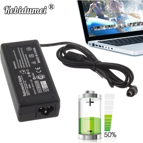 Kebidumei New Notebook Computer Replacements Laptop Adapter 19V 3.42A 90W For Toshiba Laptop Notebook 5.5mmx2.5mm Replacement