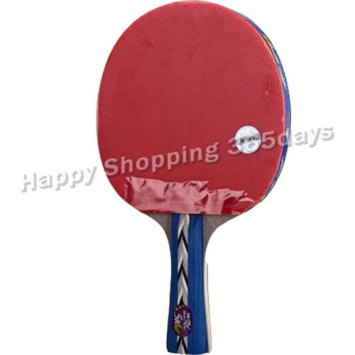 Original Finished rackets double fish 5 stars 5ae 5ac table tennis rackets racquet sports fast attack with loop pimples in pure