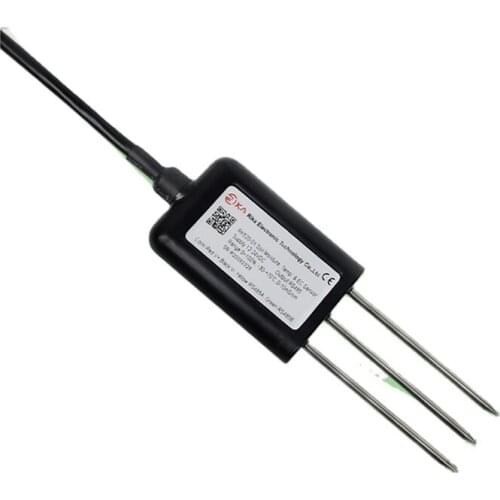 RK520-01 Greenhouse Two in One RS485 Plant Soil Humidity Temperature and Moisture Sensor Probe 4-20mA