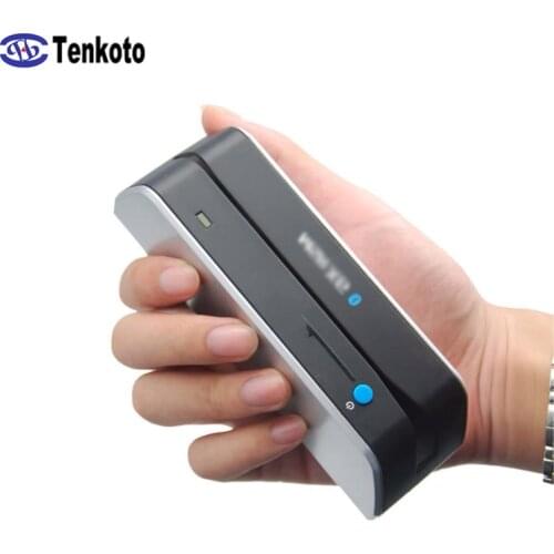 Bluetooth Magnetic Stripe Card Reader Writer Encoder LoCo HiCo 3 Track Magstripe Cards USB Reading Writing Machine