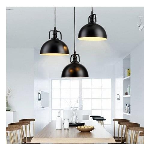 American Loft Style LED Pendant Light Fixtures Vintage Industrial Lighting For Dining Room Bar Hanging Lamp Lustres Pendentes