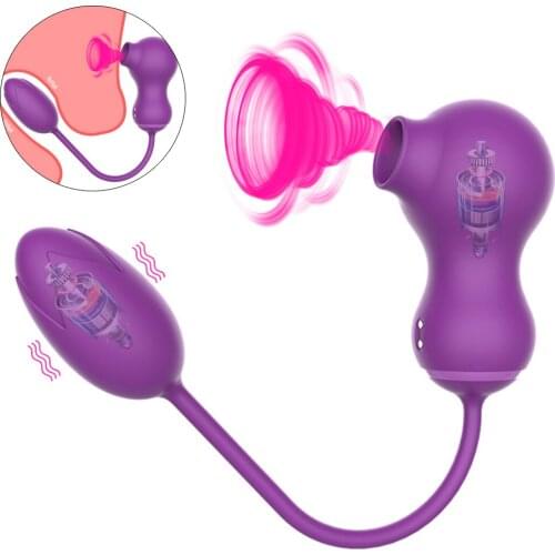 Sucker Vibrator for Women Clitoris Stimulator Nipple Sucking Blowjob G Spot Massage Dildo Vibrator Adult Sex Toys 7 Speeds