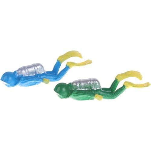 1Pcs Miniature Oceans Scene Model Figurine Underwater World Sea Explore Diver 3D Doll New