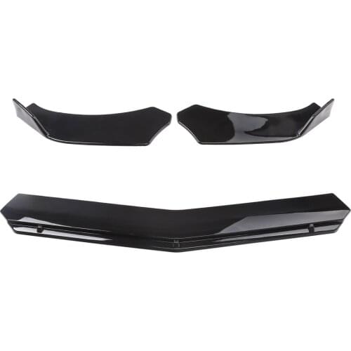 2021 Suitable For Big Gm Car Double Tra Three Section Lip Front Shovel Small Bag Surround Bright Bla