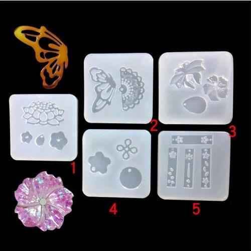 5.2*0.6CM DIY Sugar Craft Cake Vintage Petal Gem Cake Silicone Mold Fondant Mold Cake Decorating Tools Gum Paste Mold