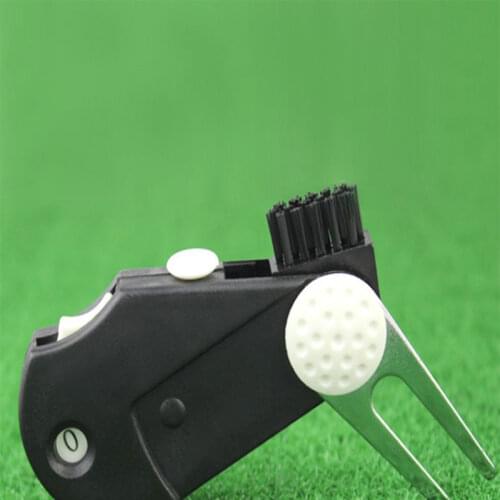 5In1 Score Counter Training Aid Foldable Multifunctional Lawn Golf Tool Portable
