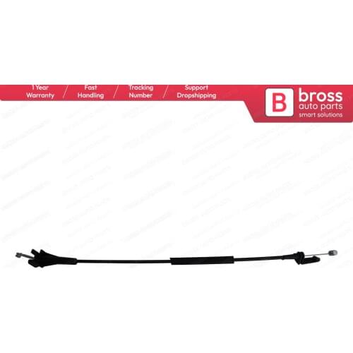 Bross Auto Parts BDP923 Inner Door Handle Release Lock Latch Bowden Cable Front Door 2 T1AV21812AE for Ford Transit Connect MK1