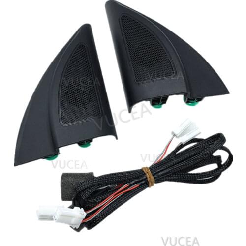 For Hyundai Solaris Accent verna 2017 2018 2019 2020 car audio speakers triangle trumpet speakers tweeter with wire/ cables