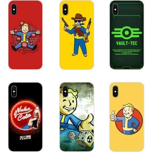 Fallout new vegas pip boy Soft Transparent Bag Case For Samsung Galaxy S3 S4 S5 Mini S6 S7 Edge S8 S9 S10 Lite Plus Note 4 5 8 9