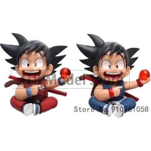 Dragon Ball Z Anime Figurine Childhood Son Goku Kakarotto Toys 10cm PVC Action Figures Toys DBZ Model Brinquedo Gift Doll Figma