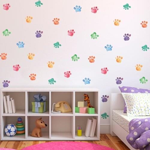 Funlife Cute PVC Wall Stickers For Kids Bedroom DIY Lovely Wall Art Decorative Stickers Decal Children Nursery Baby Room Decor