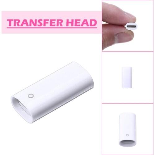 Pencil Charging Cable Adapter Pencil Lightning Cable Charging Pen Female to Female Connector For iPad Pro Pen Accessories