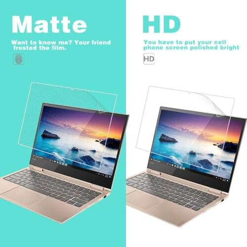 Matte Anti-Fingerprint Film For Lenovo YOGA 920 13.9 in HD Clear Glossy Film Front LCD Screen Protector Film + Cleaning cloth