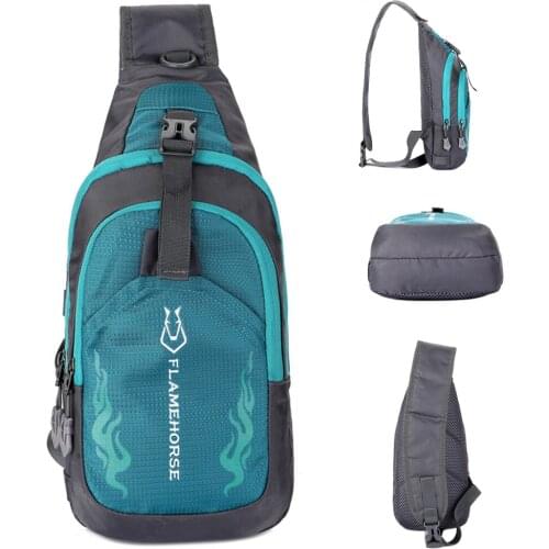 Men Sling Backpack Chest Crossbody Bag Shoulder Bag Travel Sports Gym Daypack