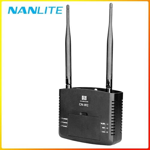 NANLITE CN-W2 2.4G WiFi Wireless Lighting Controller APP Control Dimable for Nanguang LED RGB Light Supports Multiple Lights