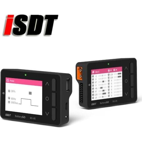 New Original ISDT BG-8S Smart Battery Checker With Color Display or Checker Balancer Receiver Signal Tester Quick Charger