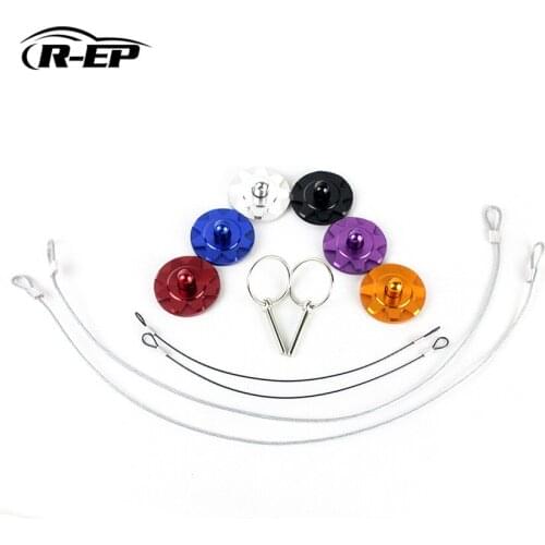 R-EP Racing Car Engine Bonnet Aluminum Hood Pin Lock with Quick Latch Universal High Quality
