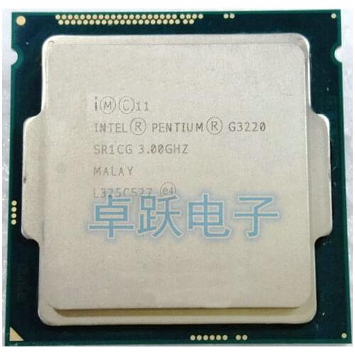 Original for Intel Pentium G3220 Haswell LGA 1150 Dual Core 3.0GHz L3 Cache 3M HD Graphics Desktop CPU free shipping