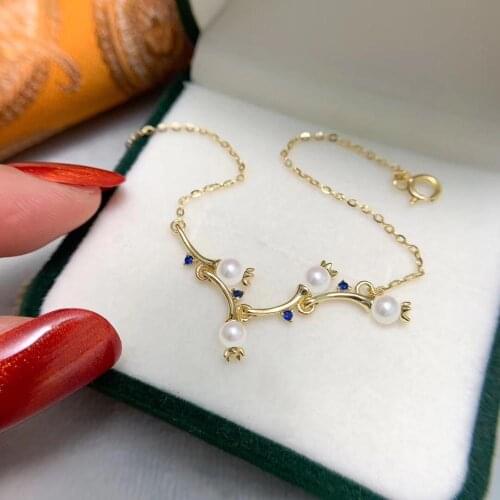 NEW ARRIVAL 925 Sterling Silver Bracelet Mountings ADJUSTABLE Bangle Findings Jewelry Parts Fittings Accessories for Pearls