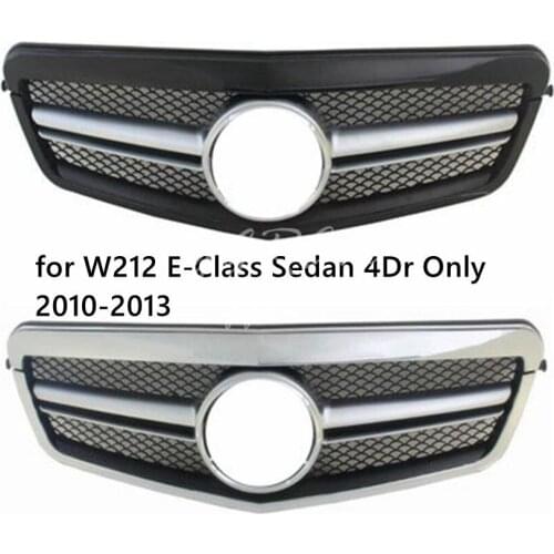Front Bumper Grill Grille for E Class W212 E200 E300L AMG Grille 2010-2013